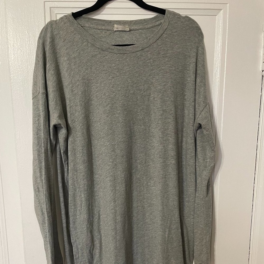 Community METROCLES DRESS Long Sleeve in Heather Medium Grey M